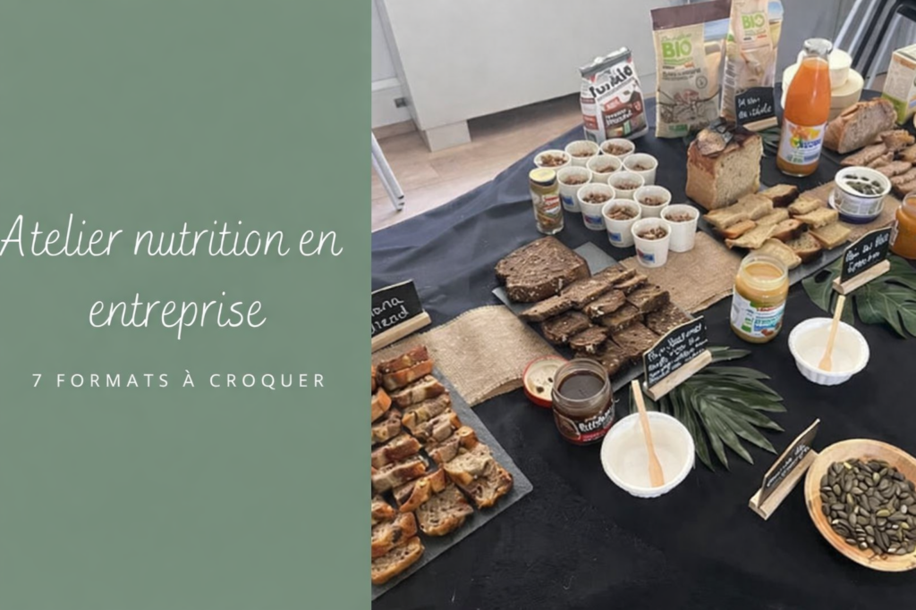 idées d'ateliers nutrition en entreprise