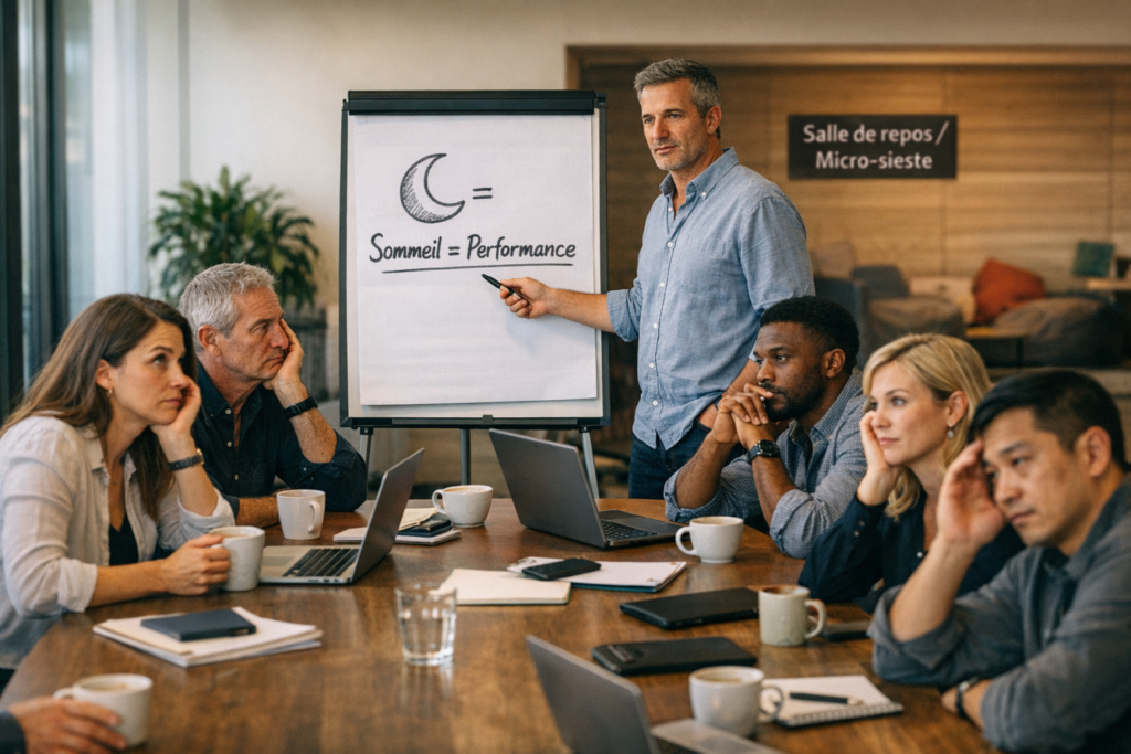 Le sommeil en entreprise : comment ce pilier de la performance est-il souvent négligé ?
