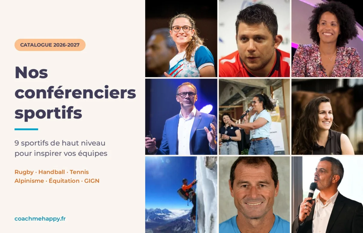 Catalogue des conférenciers sportifs Coach Me Happy