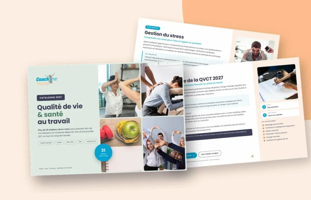 Le catalogue Qualité de vie au travail 2027