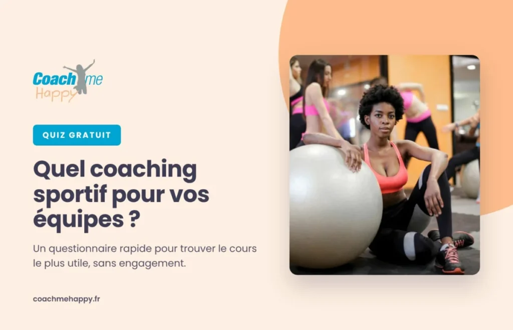Quel coaching sportif pour vos équipes ?