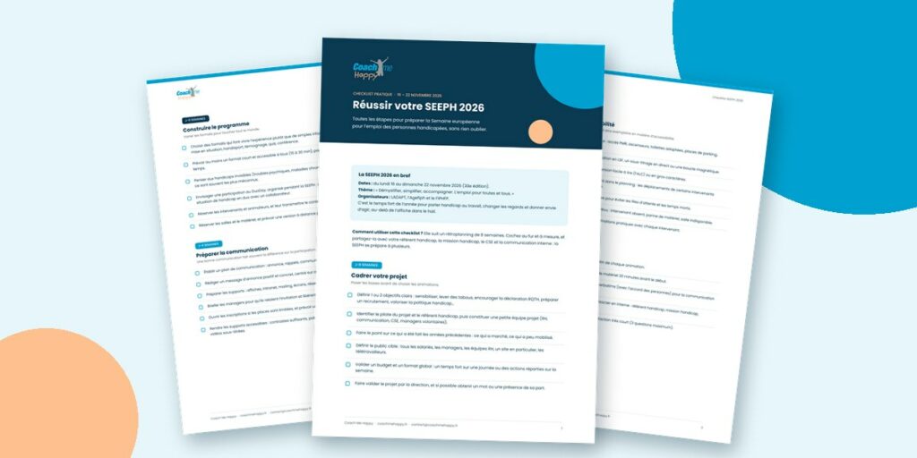 Aperçu de la checklist SEEPH 2026 de Coach Me Happy